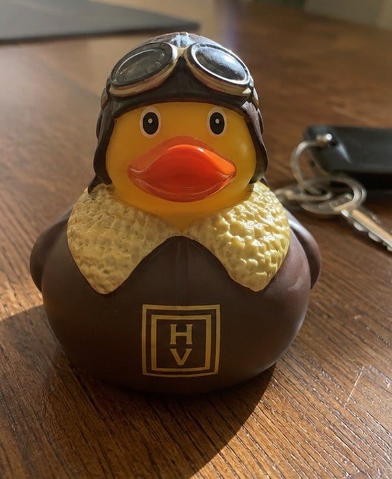 Personalized rubber ducks — customer photo